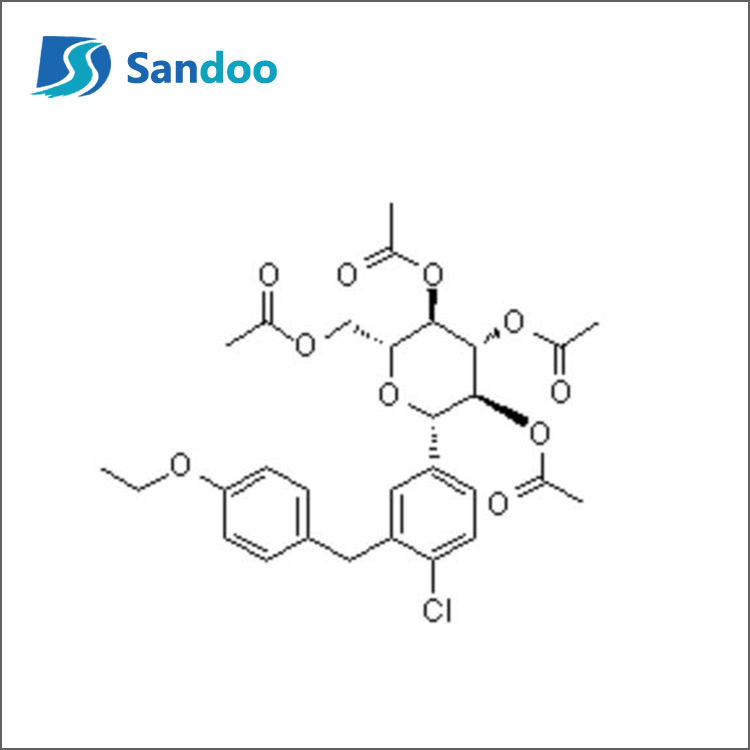 (1S)-1,5-Anhydro-1-C-[4-Chloro-3-[(4-Ethoxyphenyl)Methyl]Fenyl]-D-Glucitol Tetraacetate