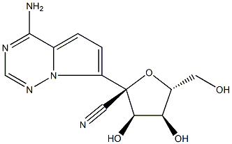 (2R,3R,4S,5R)-2-(4-aminopyrrolo[2,1-f][1,2,4]triazin-7-yl)-3,4-dihydroxy-5-(hydroxymethyl)tetrahydrofuran- 2-कार्बोनिट्रिल