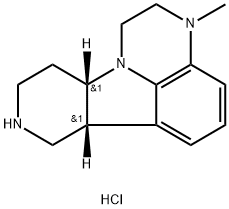 (6bR,10aS)-3-Methyl-2,3,6b,7,8,9,10,10a-octahydro-1H-pyrido[3',4':4,5]pyrrolo[1,2,3- डी] क्विनोक्सालिन हायड्रोक्लोराइड