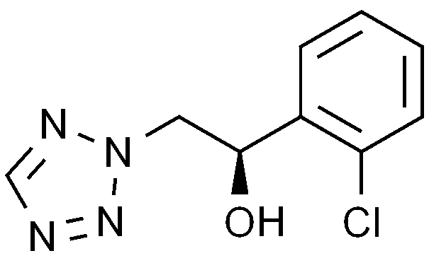 (αR)-α-(2-क्लोरोफेनिल)-2H-टेट्राझोल-2-इथेनॉल