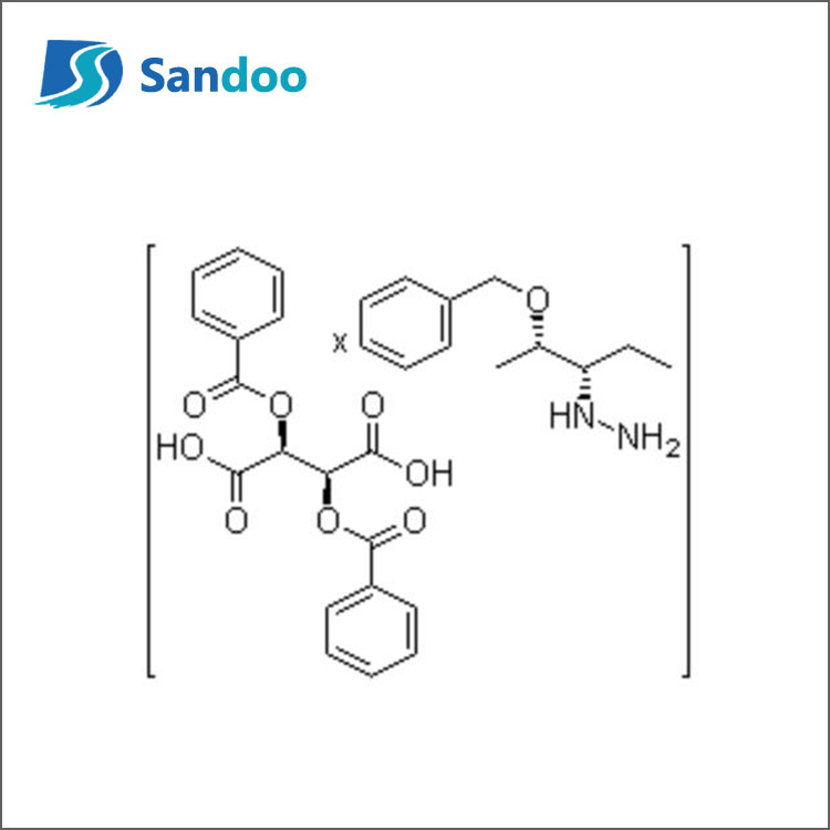 [S-(R',R')]-2,3-Bis(Benzoyloxy)Butanedioic Acid Compd. [S-(R',R')]-[1-इथिल-2-(फेनिलमेथॉक्सी)प्रोपाइल]हायड्राझिनसह
