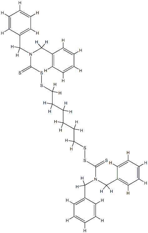 1,6-Bis(N,N′-dibenzylthiocarbamoyldithio)-हेक्सन