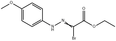 2-broMo-2-(4-Methoxy-phenyl-hydrazono)-acetic acid ethyl ester