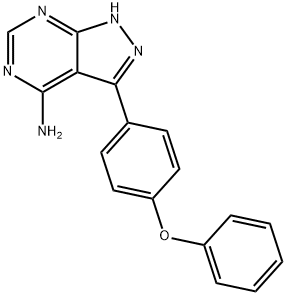 3-(4-फेनोक्सीफेनिल)-1H-पायराझोलो[3,4-d]पायरीमिडिन-4-अमाईन