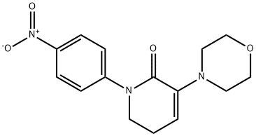 3-मॉर्फोलिनो-1-(4-नायट्रोफेनिल)-5,6-डायहायड्रोपायरीडिन-2(1H)-one