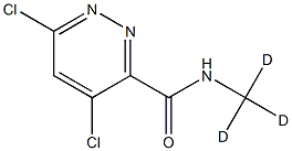 3-पायरीडॅन्झाइनकार्बोक्सामाइड, 4,6-डिक्लोरो-एन-(मिथाइल-डी3)