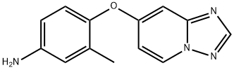 4-([1,2,4]ट्रायझोलो[1,5-a]पायरीडिन-7-यलोक्सी)-3-मेथिलानिलिन