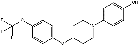 4-[4-[4-(trifluoroMethoxy)phenoxy]piperidin-1-yl]फिनॉल