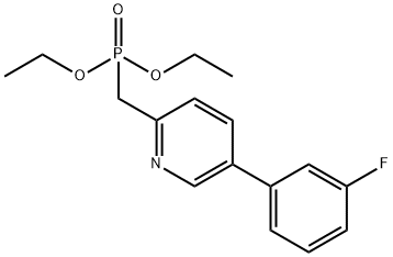 डायथिल ((5-(3-फ्लोरोफेनिल)पायरीडिन-2-yl)मिथाइल)फॉस्फोनेट