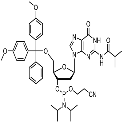 DMT-dG(ib) फॉस्फोरामिडाइट