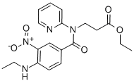 इथाइल 3-[[4-(मेथिलामिनो)-3-नायट्रोबेंझॉयल](पायरीडिन-2-yl)aMino]प्रोपॅनोएट