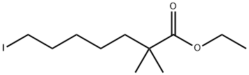 Heptanoic ऍसिड, 7-iodo-2,2-dimethyl-, ethyl ester