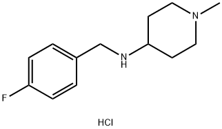 N-(4-फ्लोरोबेन्झिल)-1-मेथिलपिपेरिडिन-4-अमाइन.HCl