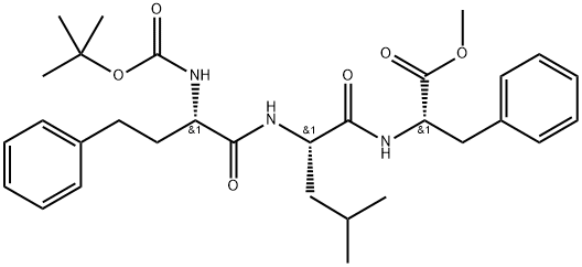 N-[(S)-2-(tert-Butoxycarbonylamino)-4-phenylbutanoyl]-L-leucyl-L-phenylalanine मिथाइल एस्टर