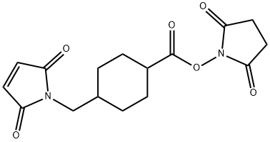 N-Succinimidyl 4-(N-maleimidomethyl)सायक्लोहेक्सेन-1-कार्बोक्झिलेट