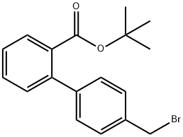 tert-Butyl 4'-(ब्रोमोमिथाइल) बायफेनिल-2-कार्बोक्झिलेट